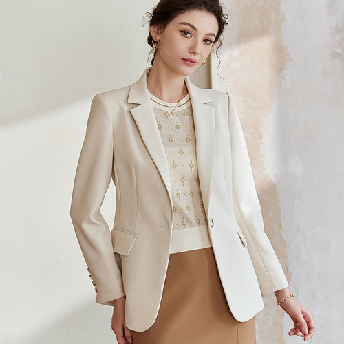 Timeless White Blazer 0cm