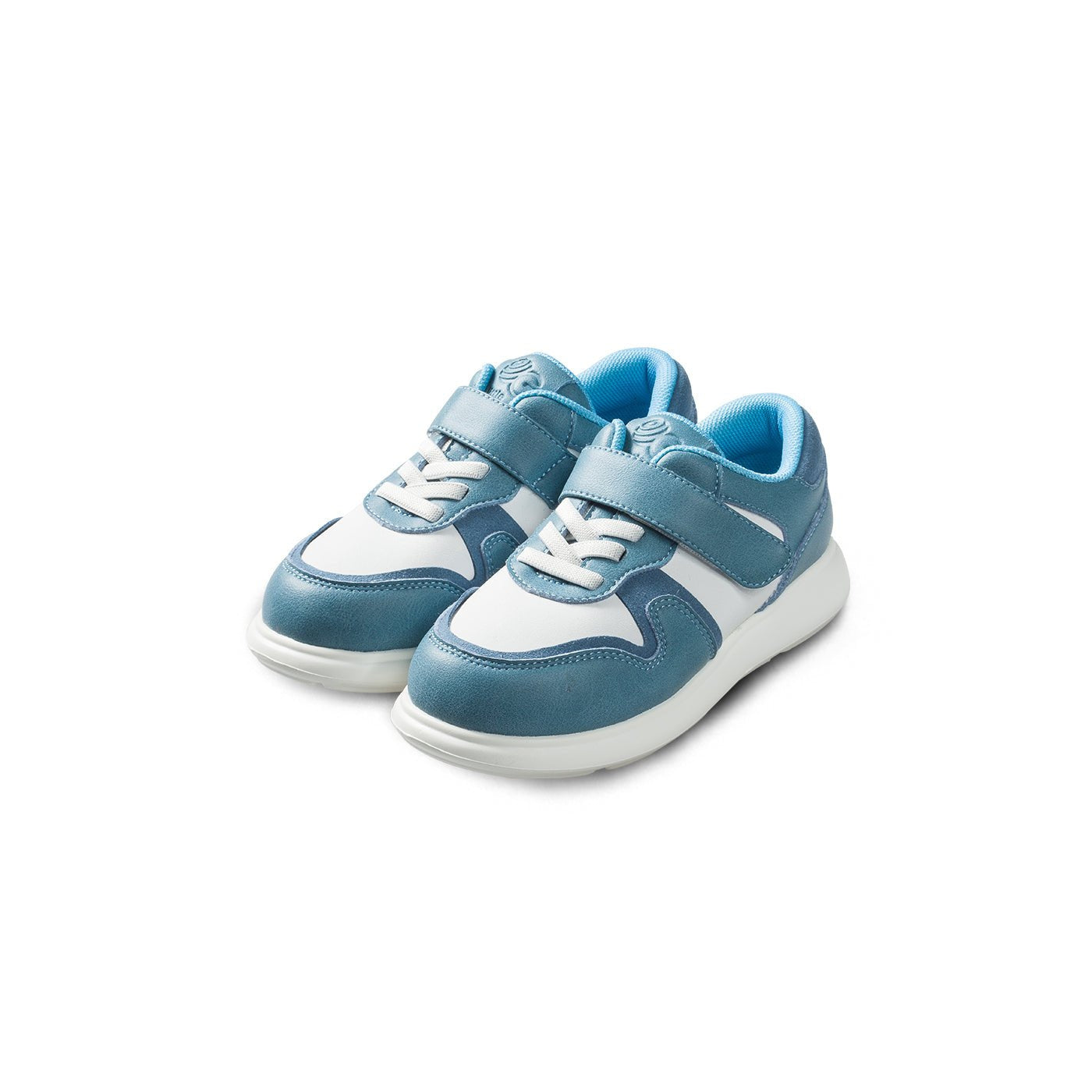 Tough Force Extra Lightweight Anti-slip Kids Blue Sneakers - 0cm