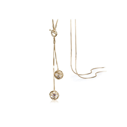 Translucence Gold Long Chain   0cm