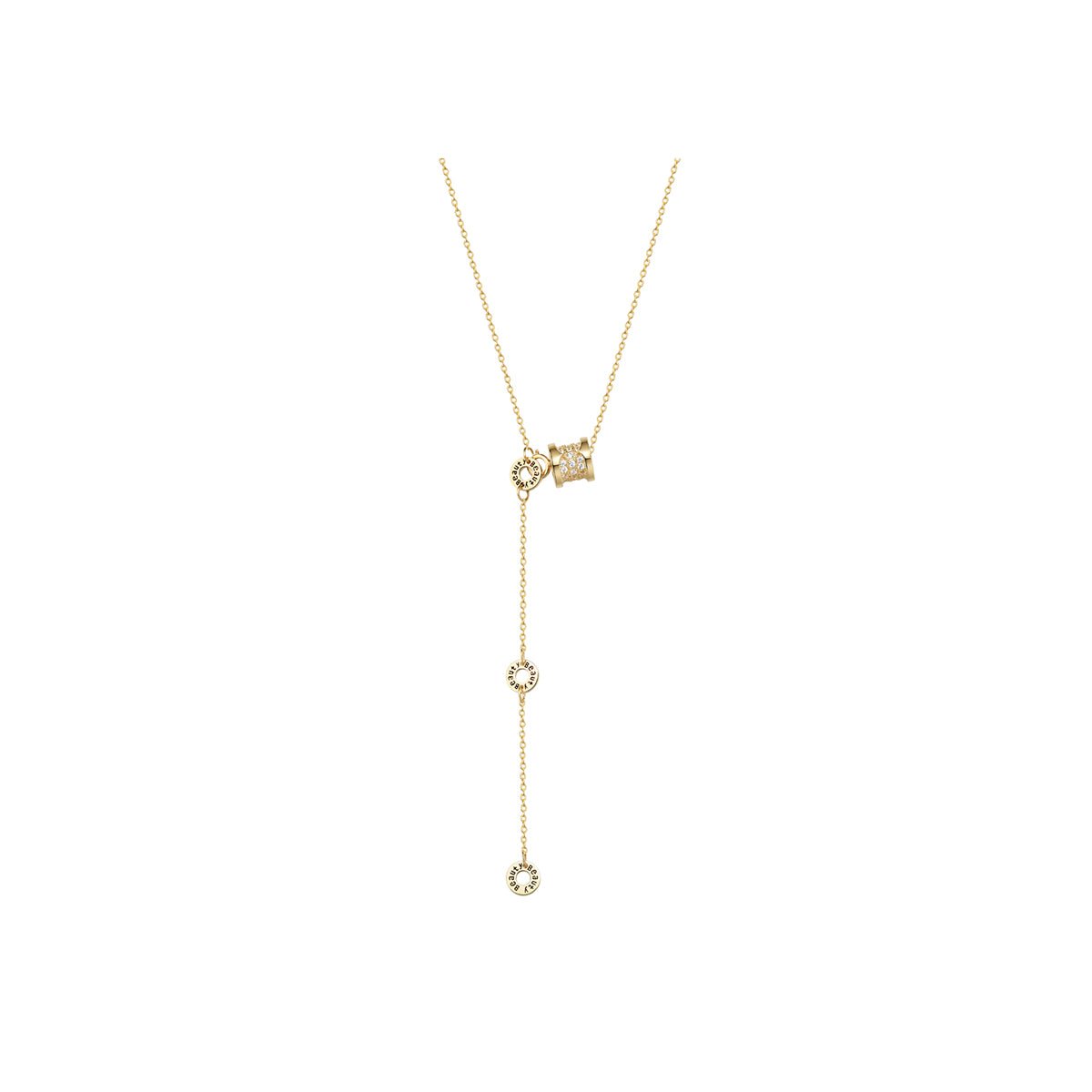 Triple Beauty Gold Necklace - 0cm