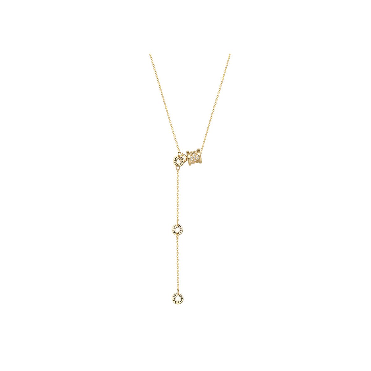 Triple Beauty Gold Necklace   0cm