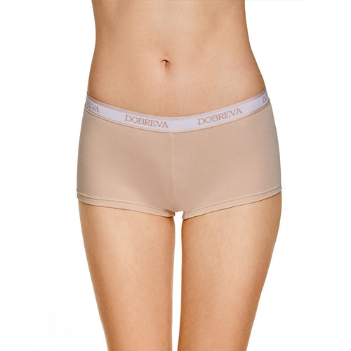 Tummy Control Premium Cotton Blend Nude Panty   0cm