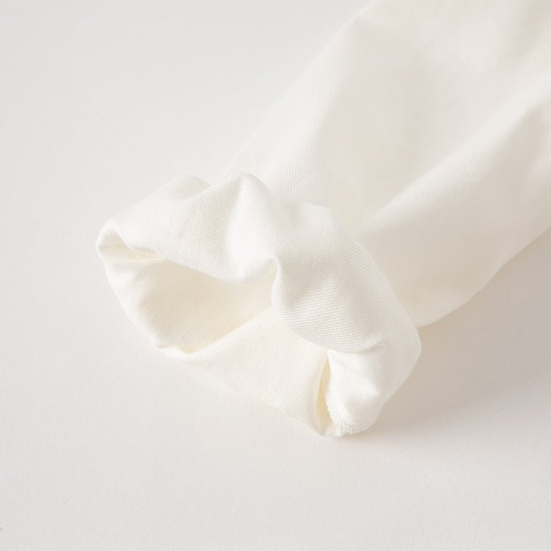 Tweed Panel Ruffled Fake Two-piece Girl Grey Dress - 0cm