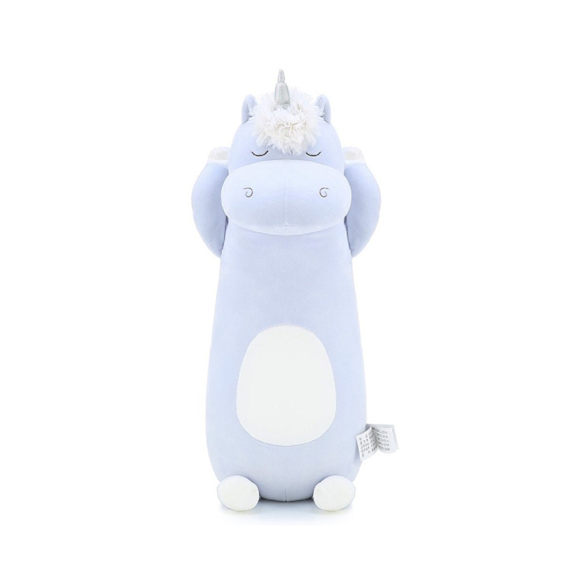 Unicorn Long Cushion Blue Stuffed Plush Toy   0cm