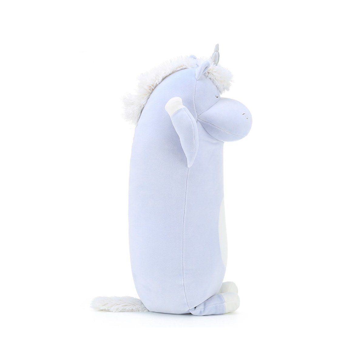 Unicorn Long Cushion Blue Stuffed Plush Toy   0cm