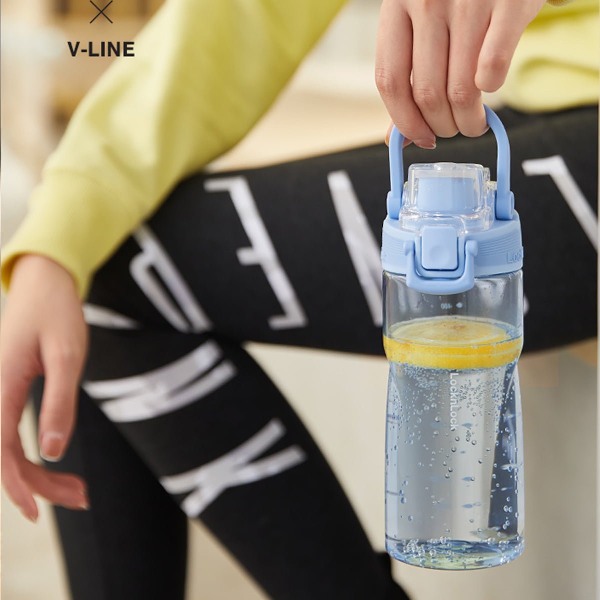 V-Line Special Edition 520ml Workout Blue Water Bottle - 0cm