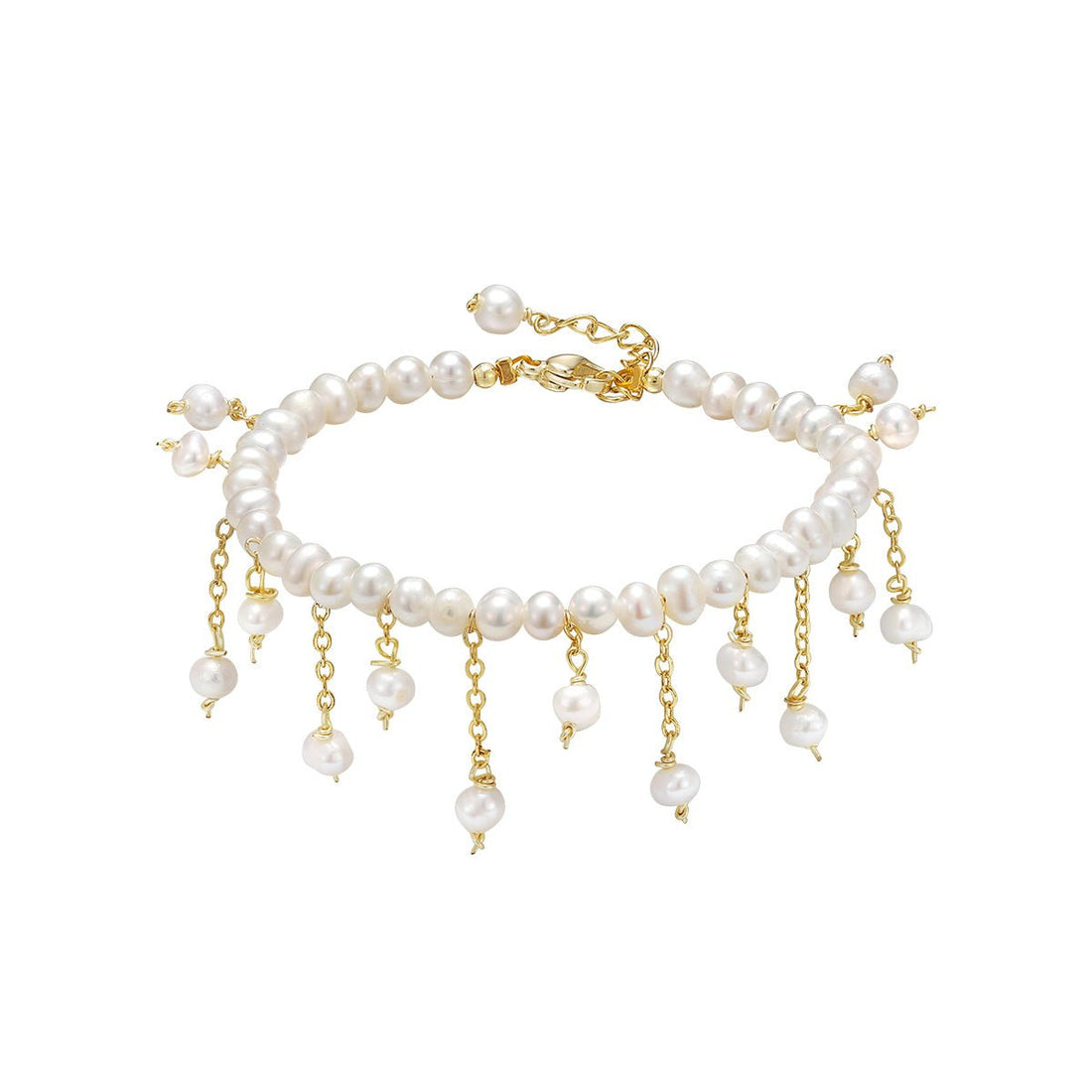 Vanity Pearl Gold Bracelet - 0cm