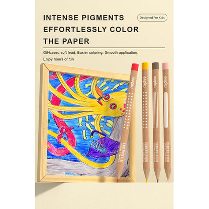 Vibrant Colored Pencil 24 Colors - 0cm