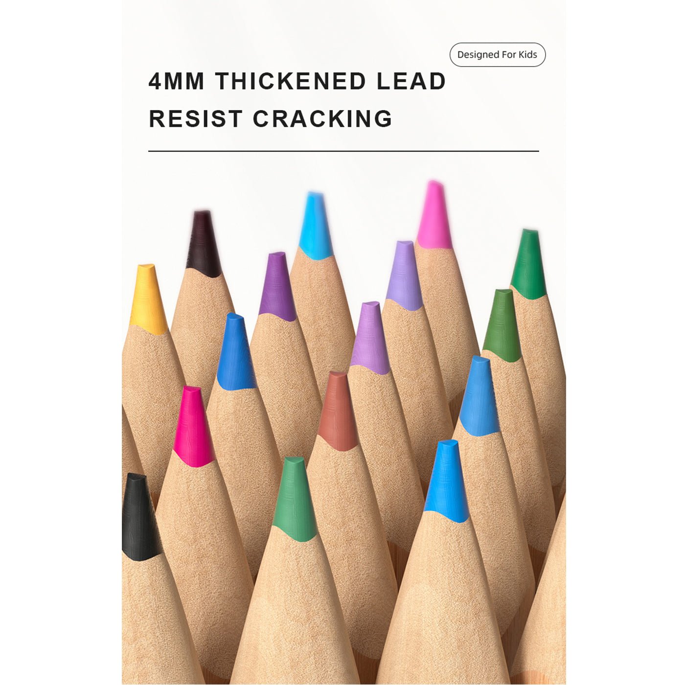 Vibrant Colored Pencil 24 Colors   0cm