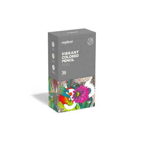 Vibrant Colored Pencil 36 Colors