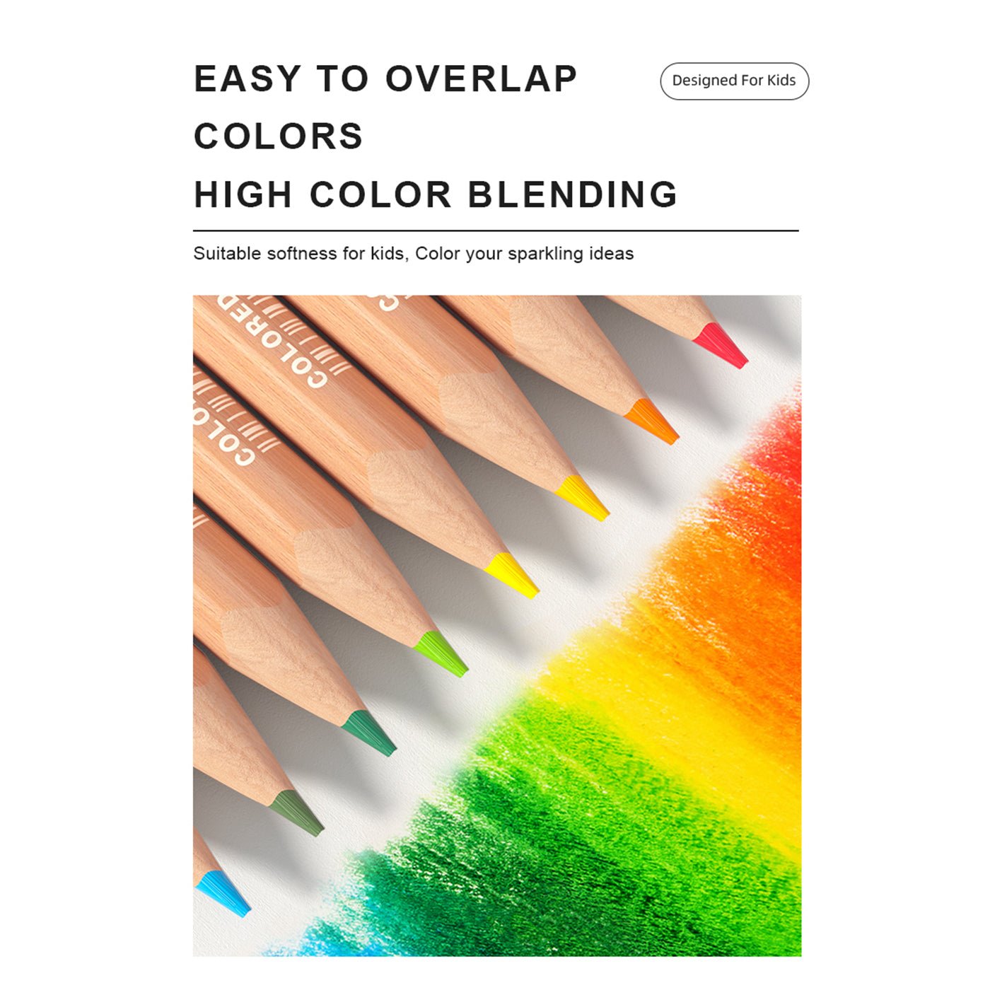 Vibrant Colored Pencil 48 Colors   0cm