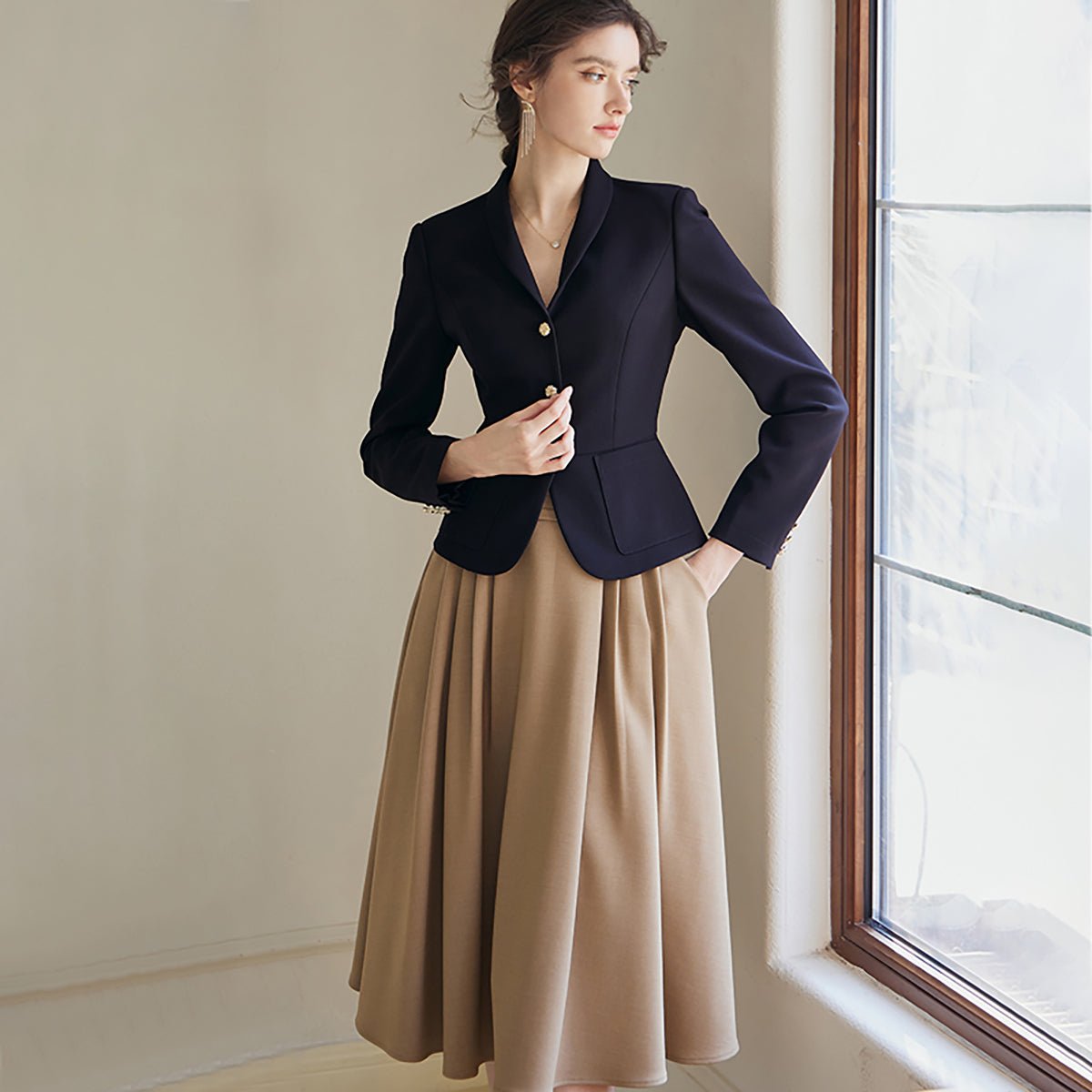 Vintage Sailor Black Blazer   0cm