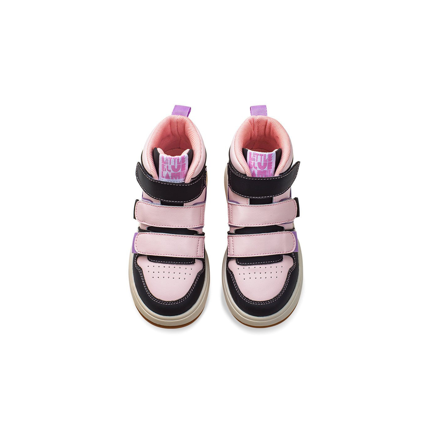 Walden Breathable Anti-slip Kids Pink Mid-top Sneakers - 0cm