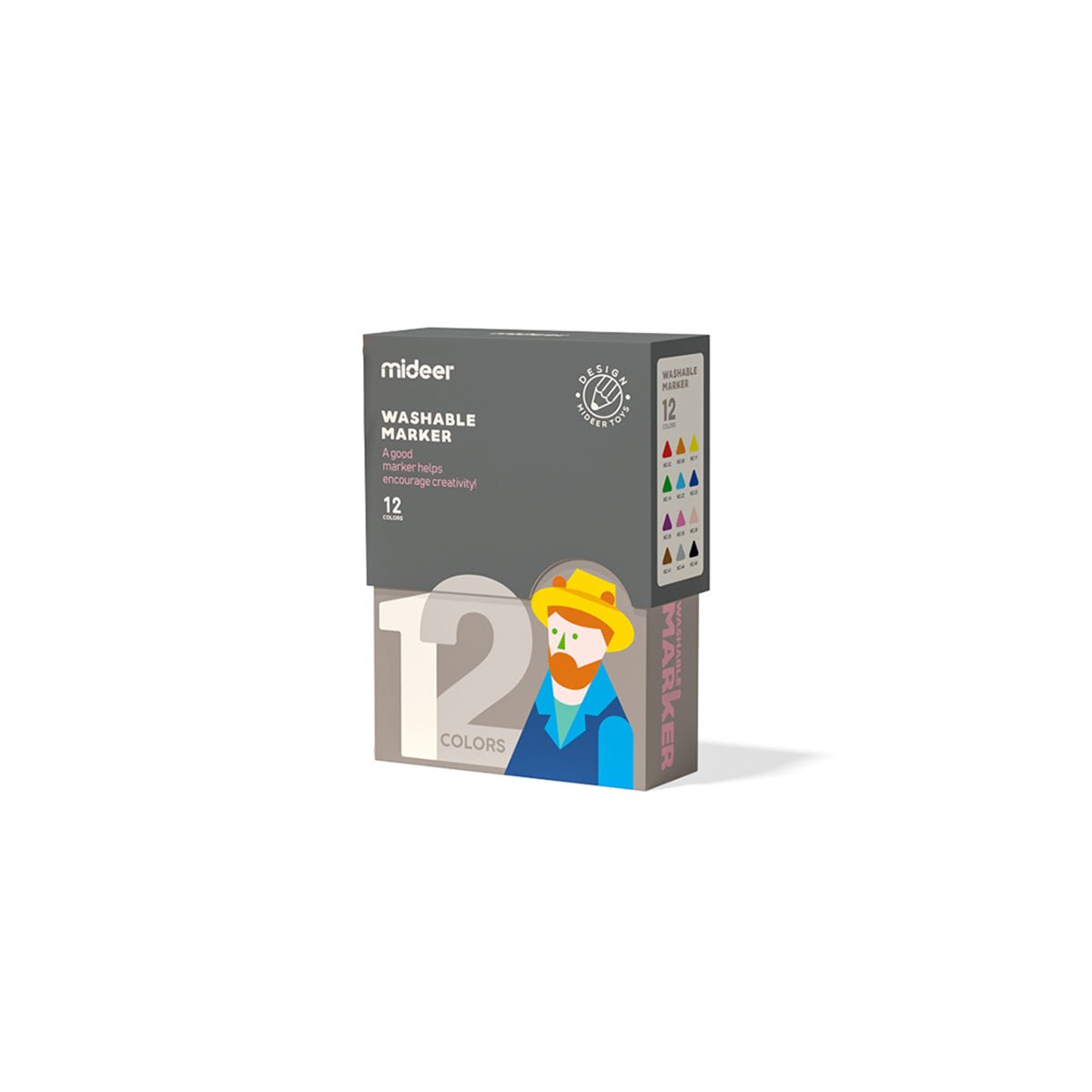 Washable Marker 12 Colors   0cm