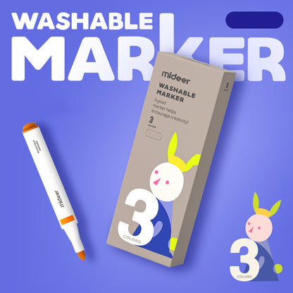 Washable Marker 3 Colors - 0cm