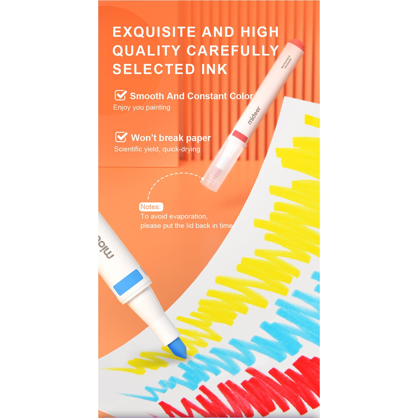 Washable Marker 48 Colors   0cm