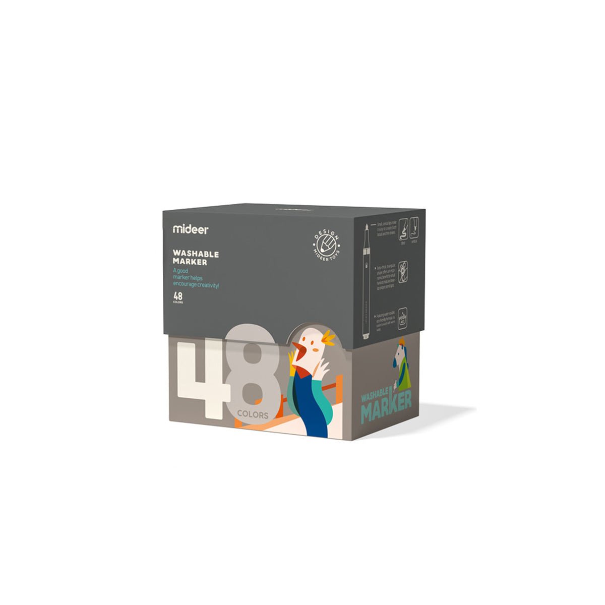 Washable Marker 48 Colors   0cm