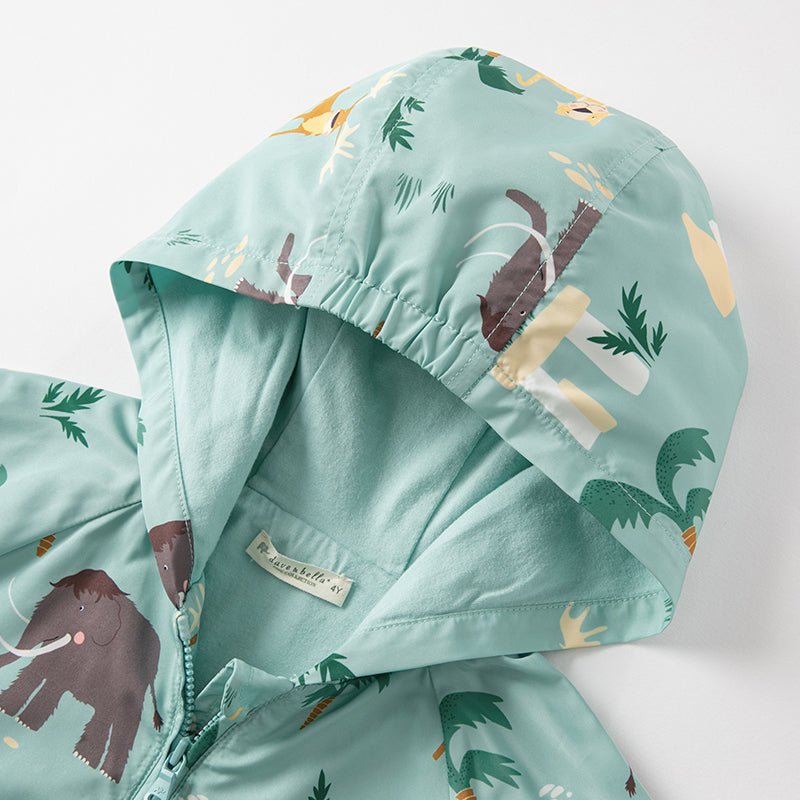 Wild Life Boy Green Hooded Jacket   0cm