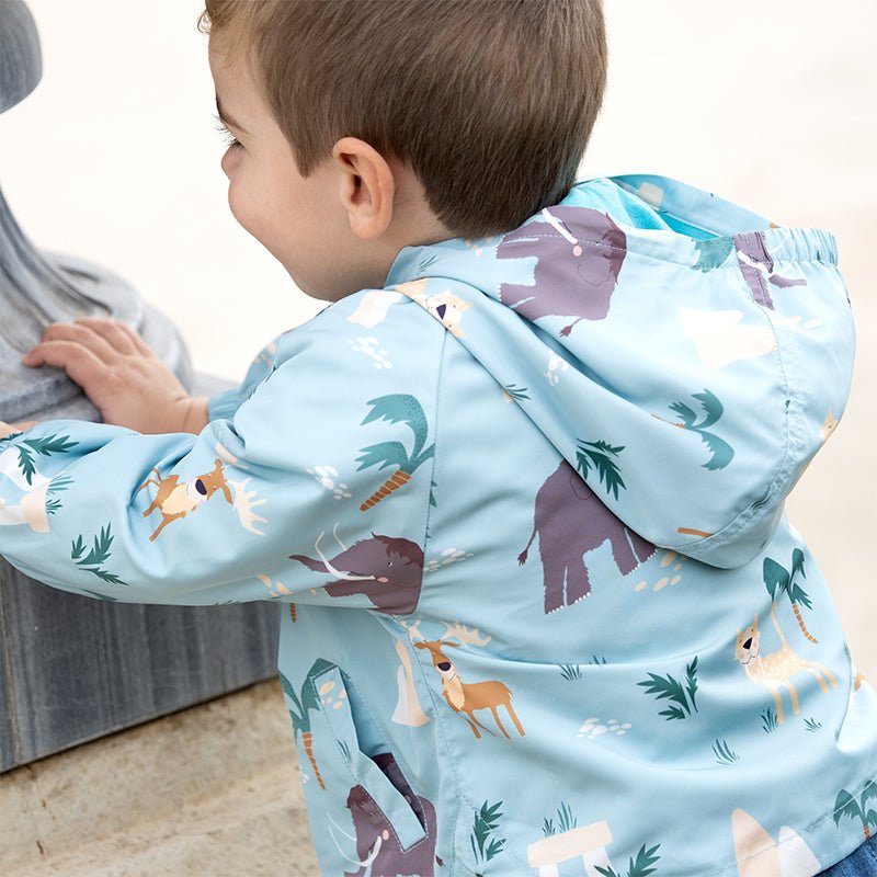 Wild Life Boy Green Hooded Jacket   0cm