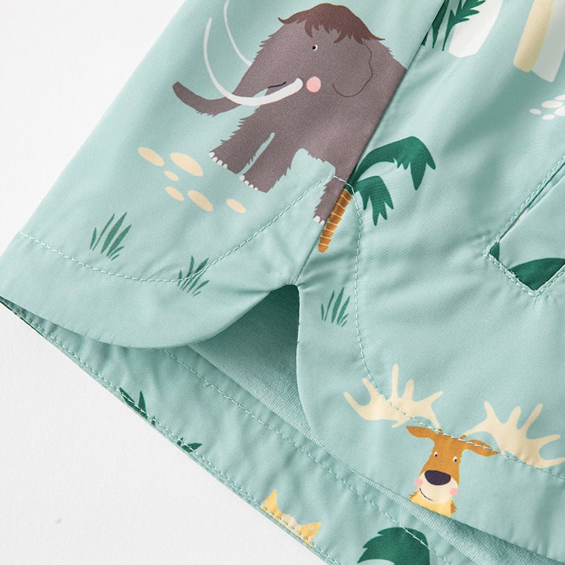 Wild Life Boy Green Hooded Jacket   0cm