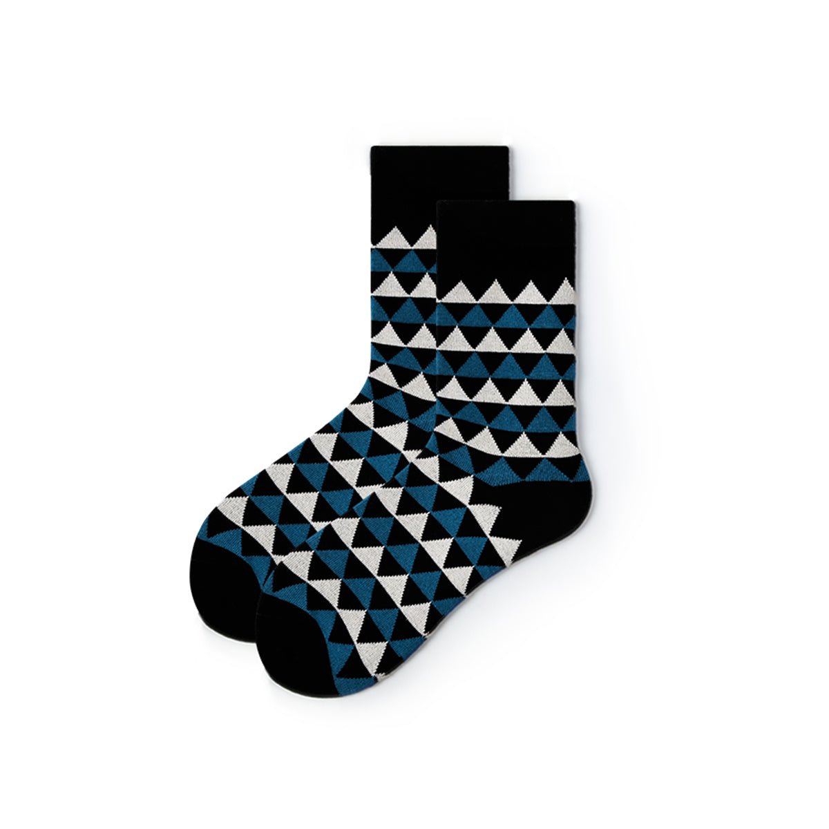 Wisdom Eyes All season Men 5pcs Crew Socks Set   0cm