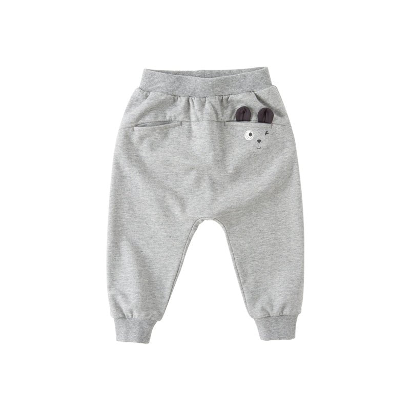 Witty Doggy Boy Grey Sweater Pants   0cm