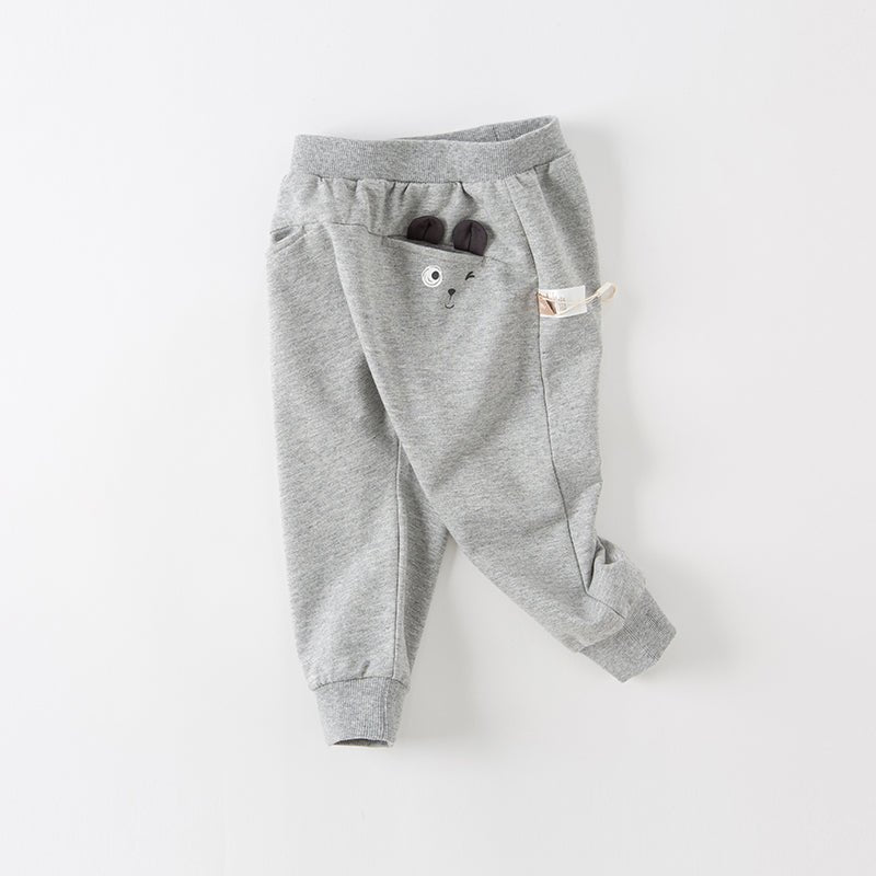 Witty Doggy Boy Grey Sweater Pants   0cm