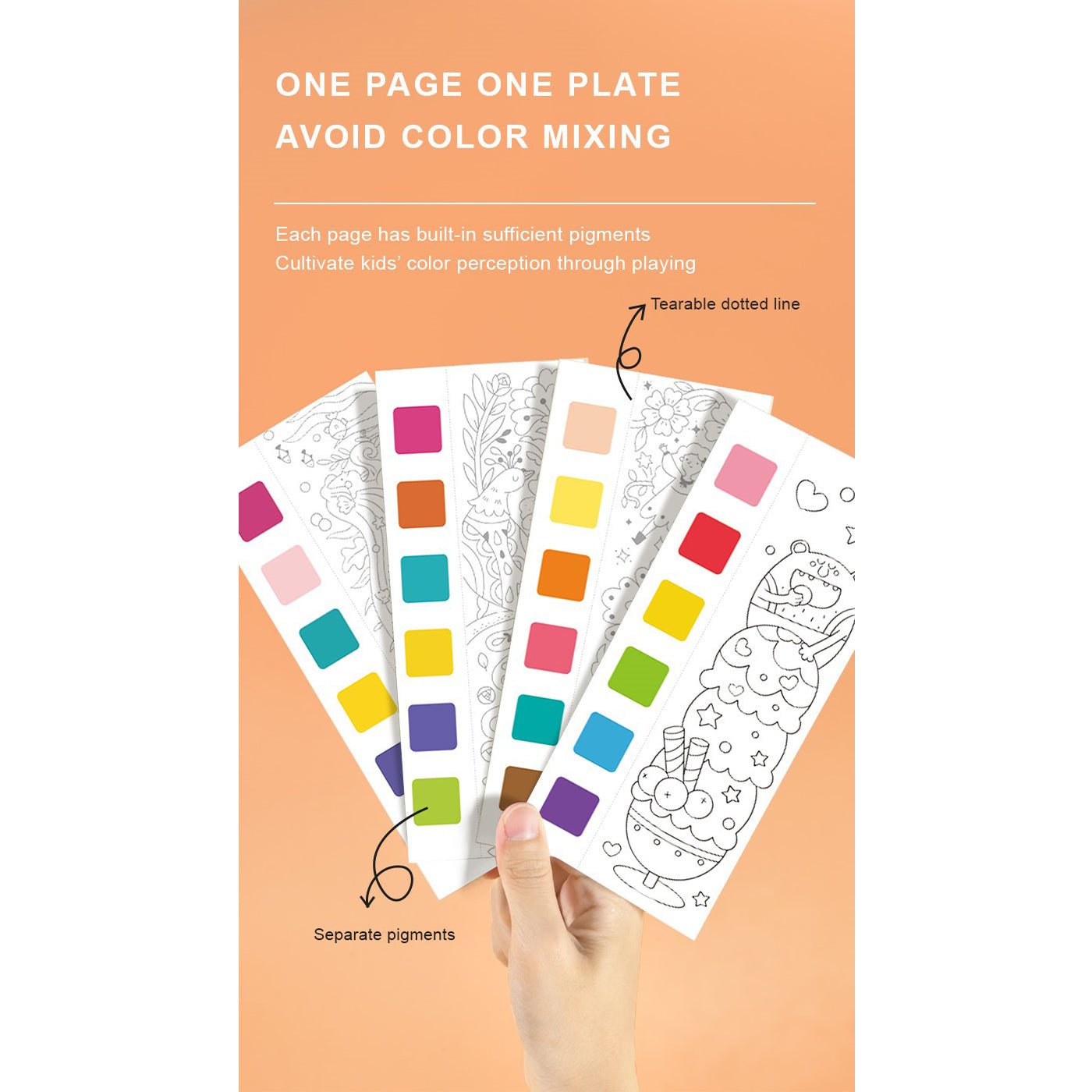 Wonderful Forest Watercolor Paiting Book   0cm