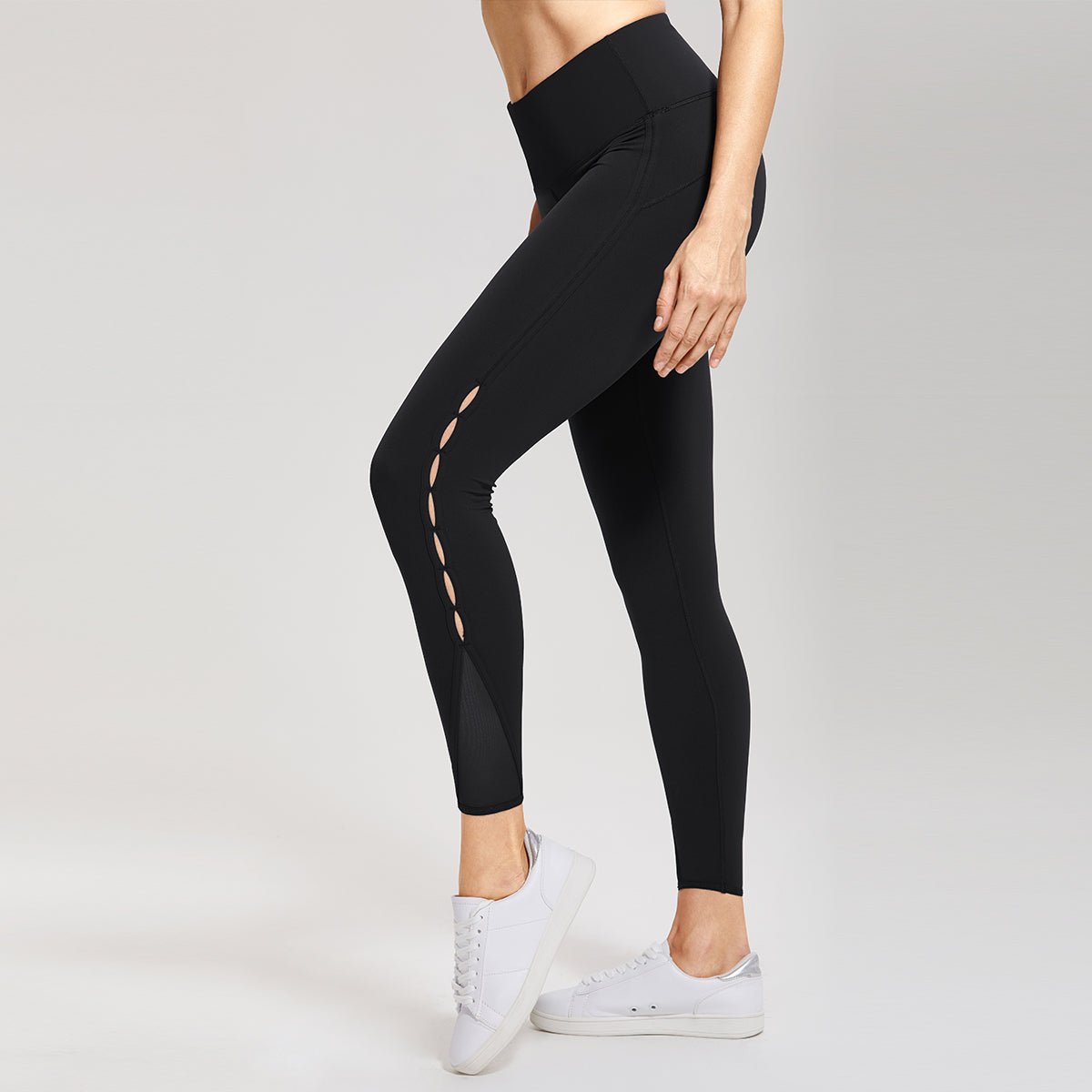 Yoga Master Second Skin Black Leggings   0cm